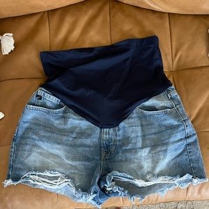 Pink Blush Maternity Jean Shorts -Size 30